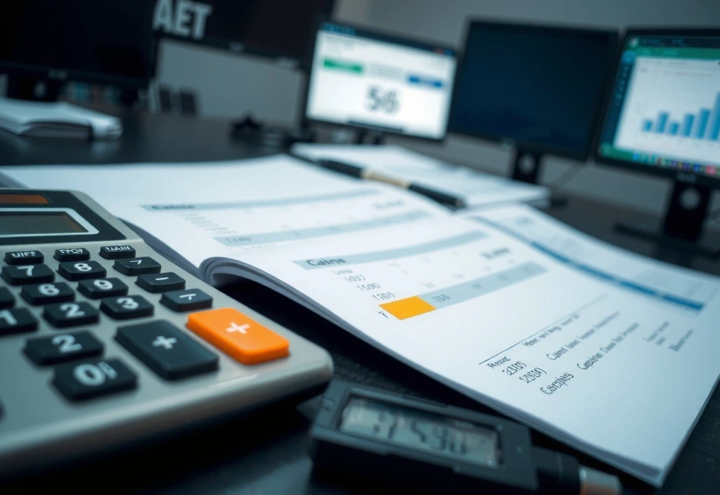 Audit ledger with yellow highlight